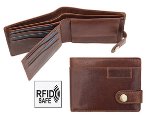 Leather Bi-Fold Wallet