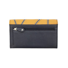 Aspen Flapover Matinee Leather Purse - Mustard