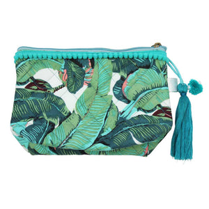 Green Leaf Make-Up Bag