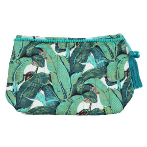 Green Leaf Wash Bag