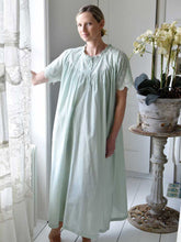 Zoe - Soft Green Cotton Nightdress