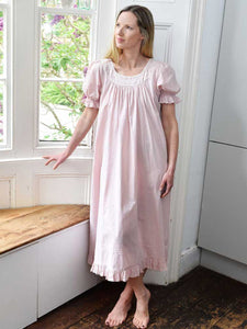 Juliet - Pink Cotton Nightdress