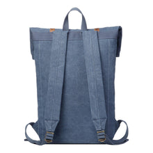 Troop London Heritage Canvas Laptop - Backpack - Blue