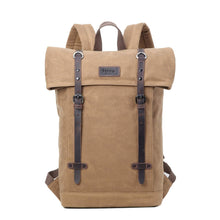 Troop London Heritage  Canvas Laptop - Backpack - Camel