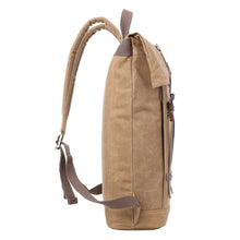 Troop London Heritage  Canvas Laptop - Backpack - Camel