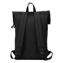 Troop London Heritage Canvas Laptop Backpack - Black