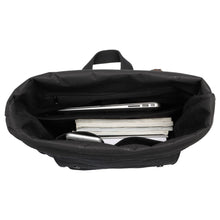 Troop London Heritage Canvas Laptop Backpack - Black