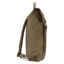 Troop London Heritage Canvas Laptop - Backpack - Khaki