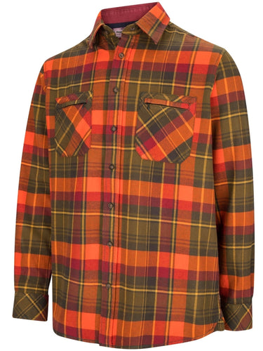 Countrysport Luxury Hunting Shirt - Hoggs Fife - Green/Orange