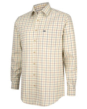 Ambassador Premier Tattersall Shirt - Ivory/Navy