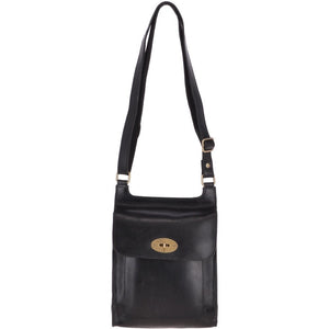 Black Small Leather Shoulder Bag