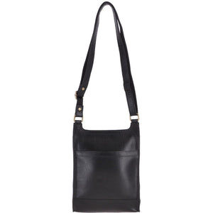 Black Small Leather Shoulder Bag