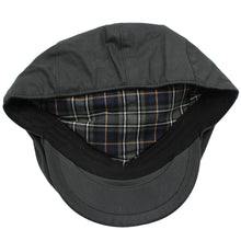 Buchanan Wax Flat Cap - Olive