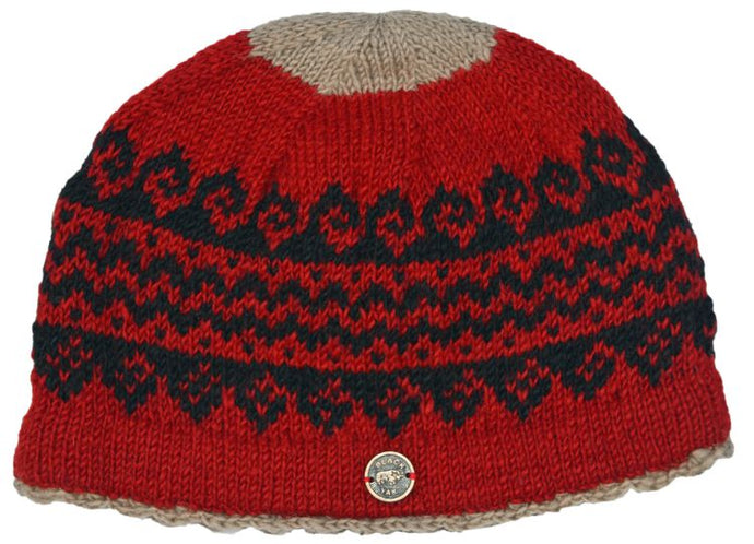 Pure New Wool - Garva - Red