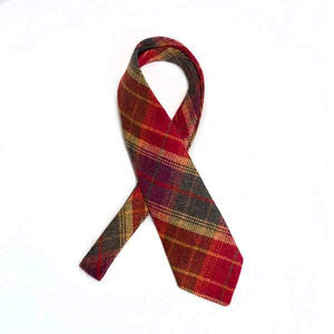 Red Glen Islay Tweed Neck Tie
