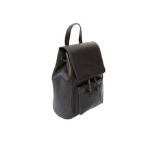 Leather Backpack / Rucksack - Black