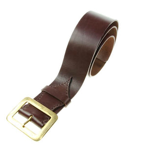 Classic Brown Leather Belt