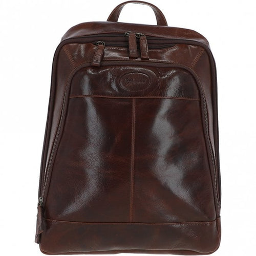 Leather Backpack - Temponado Brown