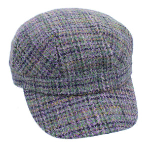 Harris Tweed Cadet Cap - Thistle